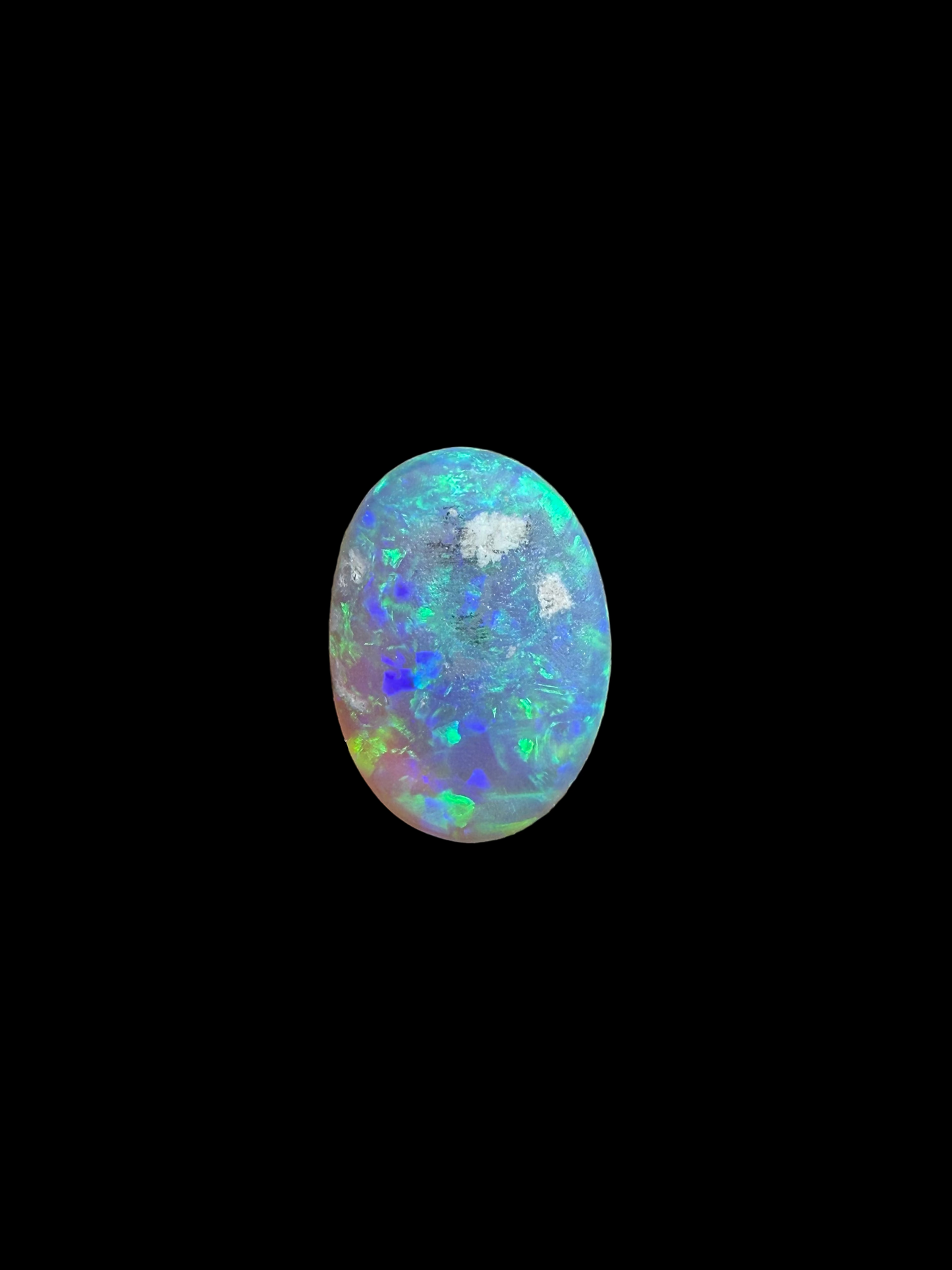 0.8ct Top Gem Solid Dark Crystal Opal