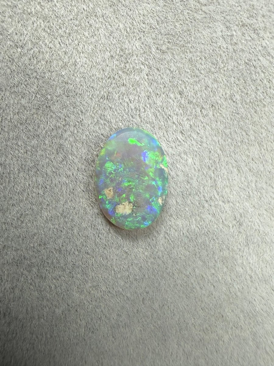0.8ct Top Gem Solid Dark Crystal Opal - Masterpiece Opals Store