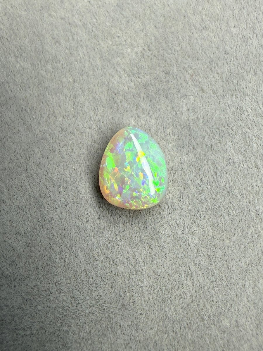 1.7ct Solid Dark Opal – Grün, Blau, Orange & Gelb - Masterpiece Opals Store