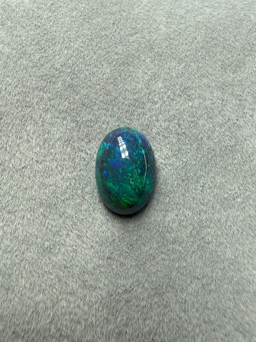 1.9ct Solid Black Opal - Masterpiece Opals Store