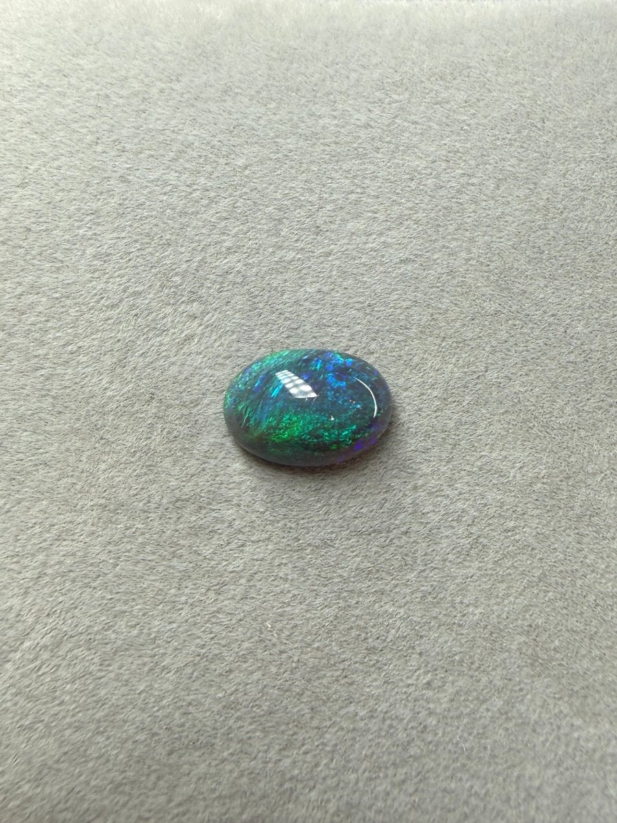 1.9ct Solid Black Opal - Masterpiece Opals Store