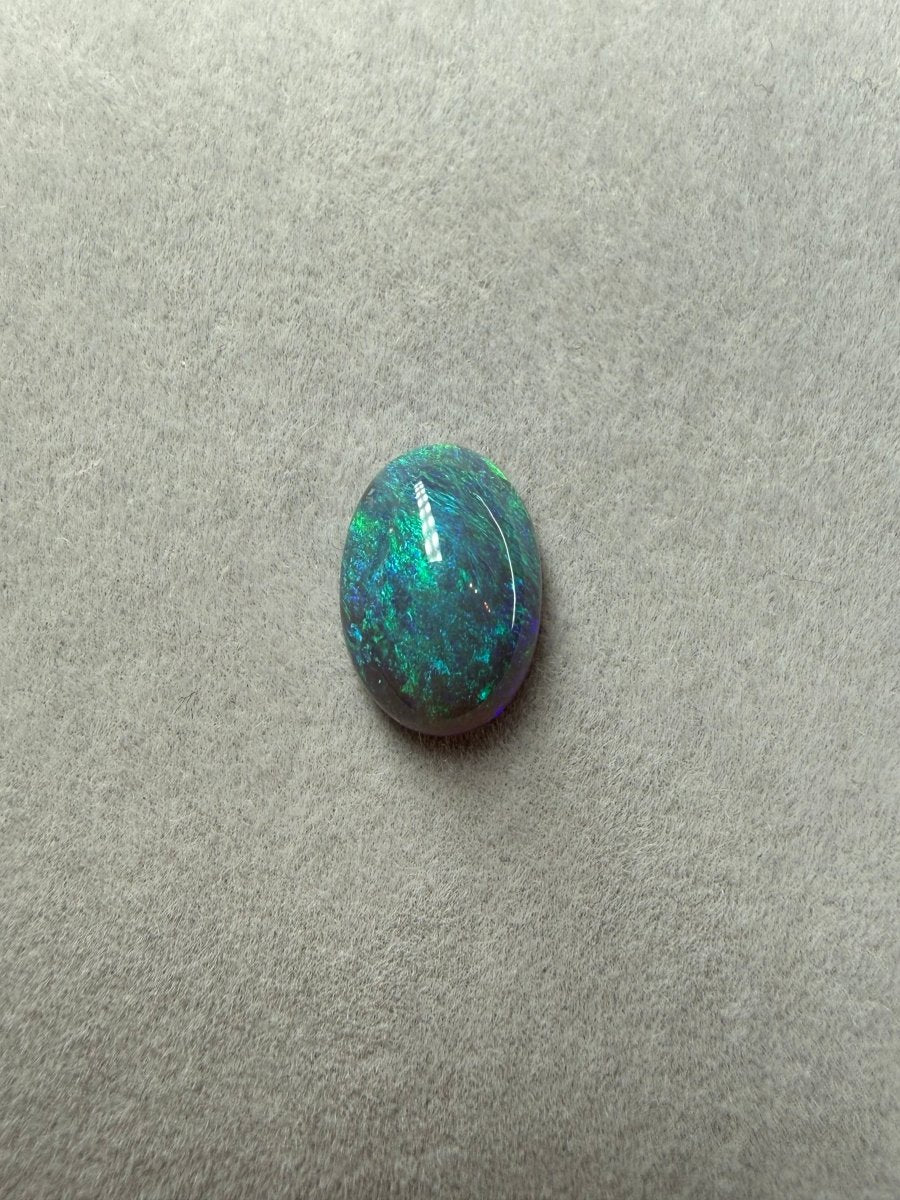 1.9ct Solid Black Opal - Masterpiece Opals Store