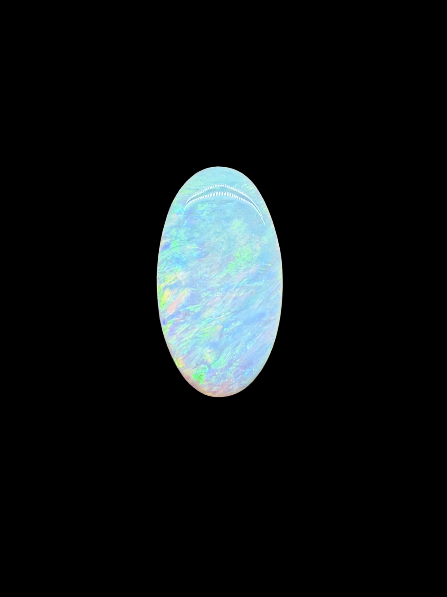 3.5ct Solid LightningRidge Opal Multicolor