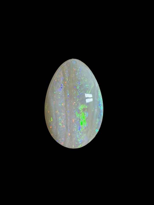 4.3ct Solid White Opal