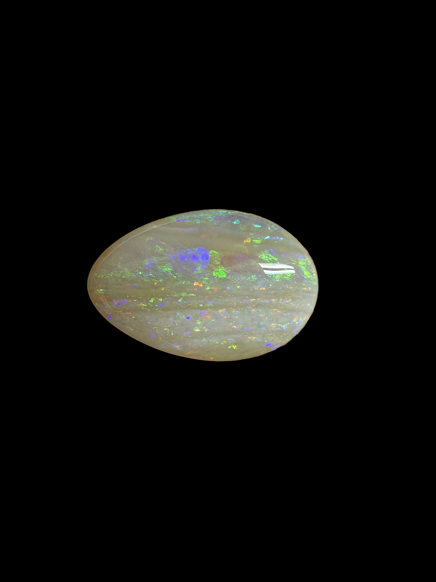 4.3ct Solid White Opal