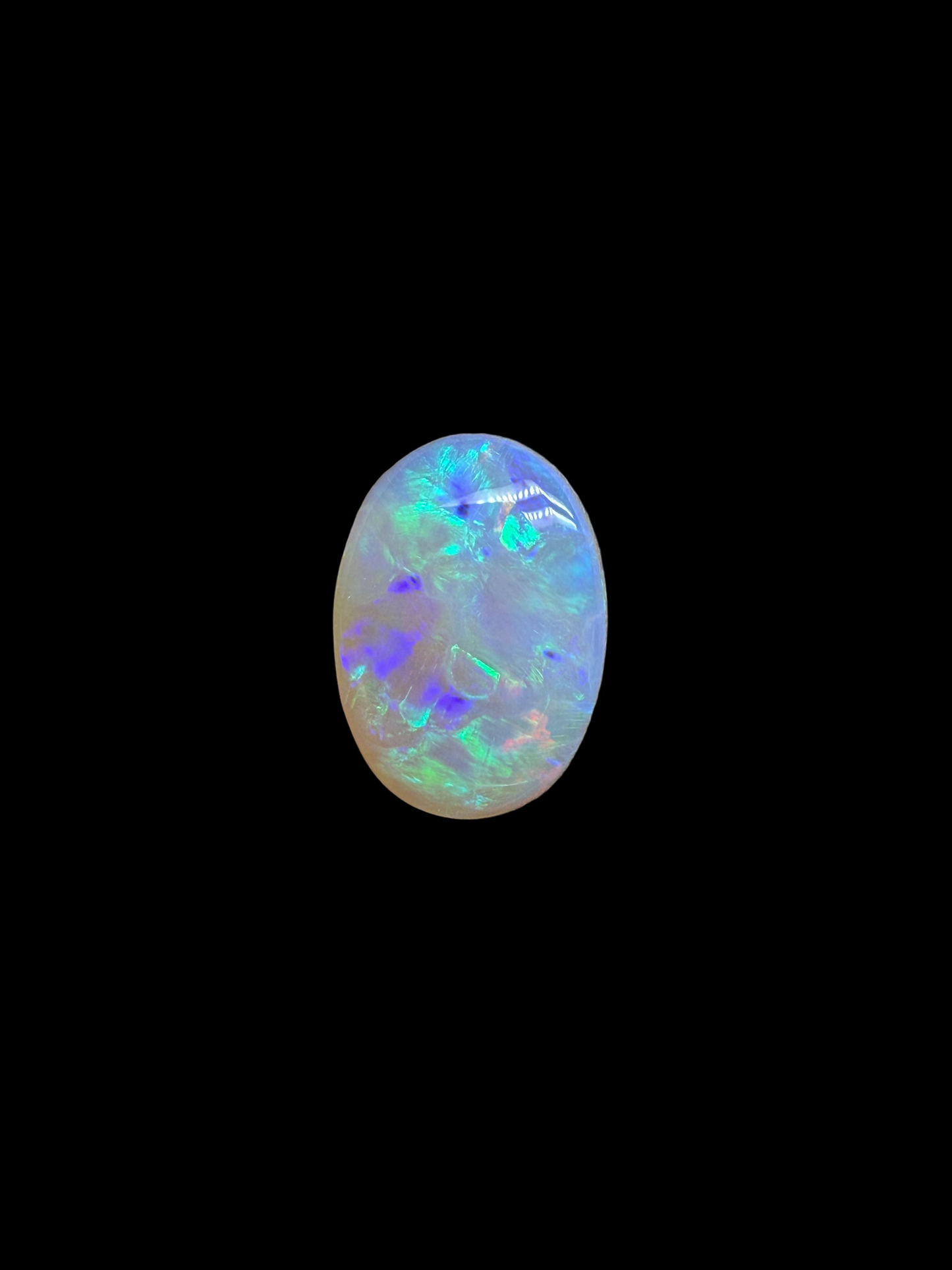 1.9ct Dark Crystal Opal blue green