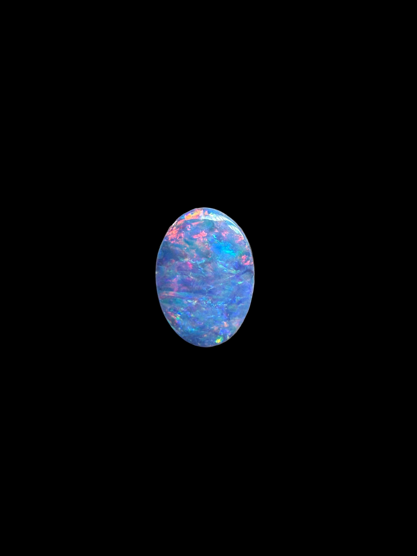 0.7ct Solid Boulder Opal multicolor