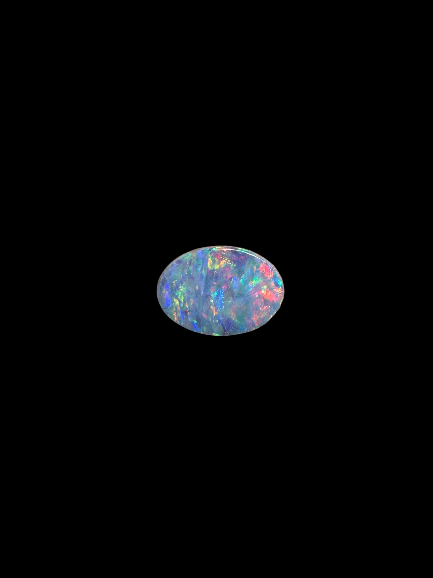 0.7ct Solid Boulder Opal multicolor