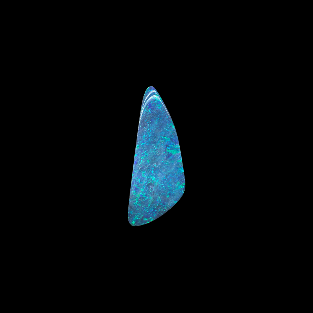 45.5ct Solid Black Opal Ocean Blue Green