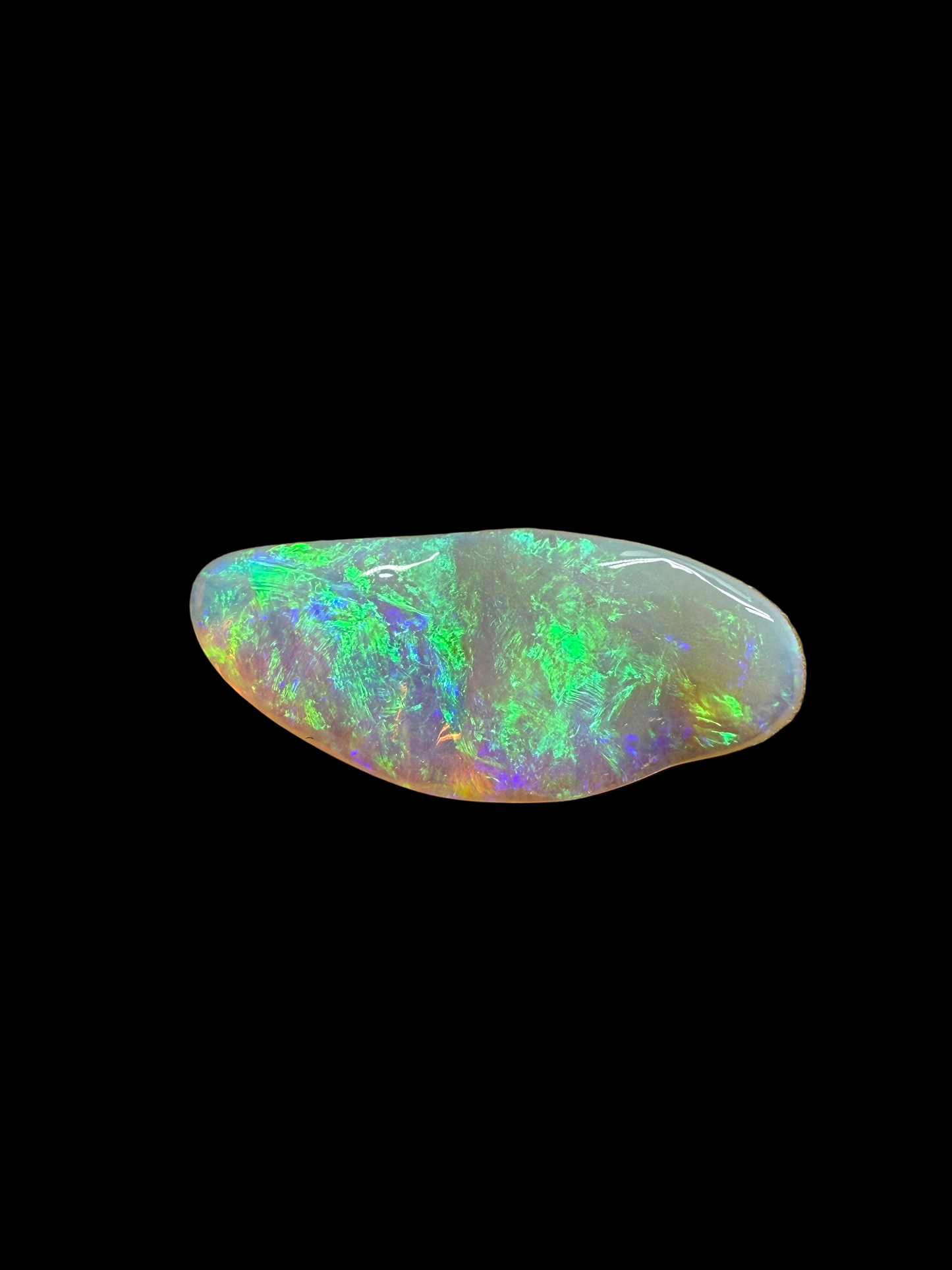 Solid Dark Crystal Opal