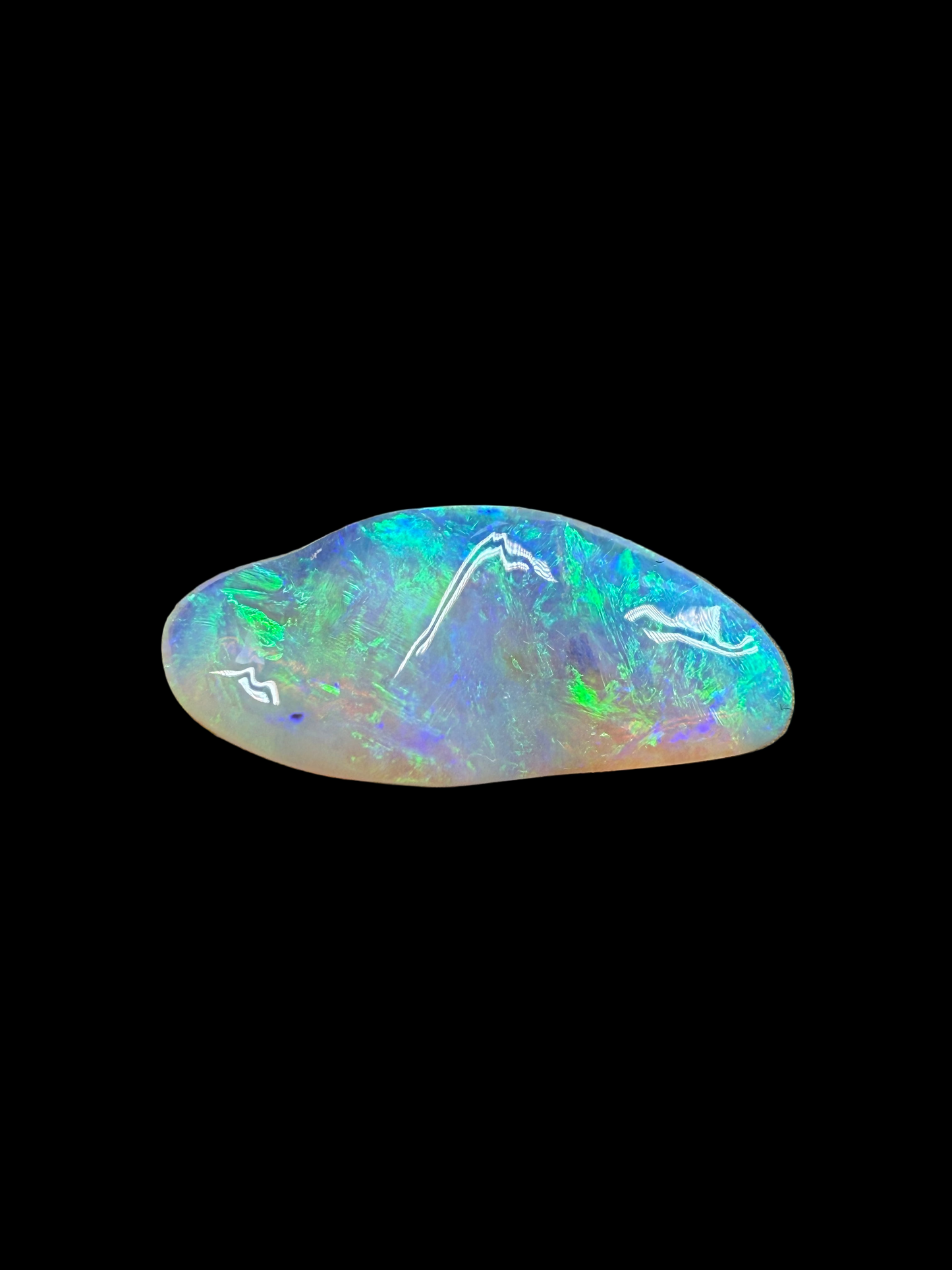 Solid Dark Crystal Opal