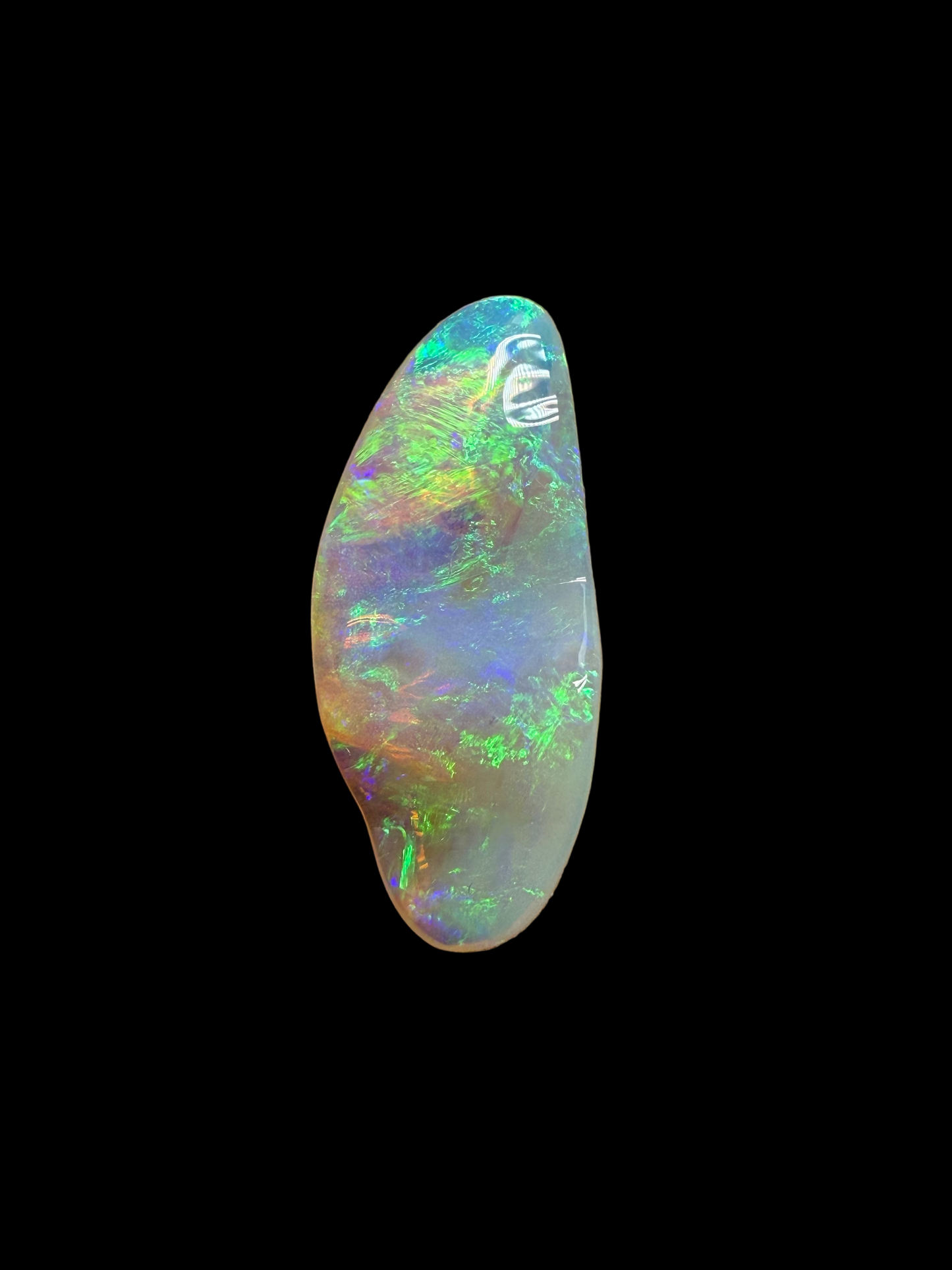 Solid Dark Crystal Opal