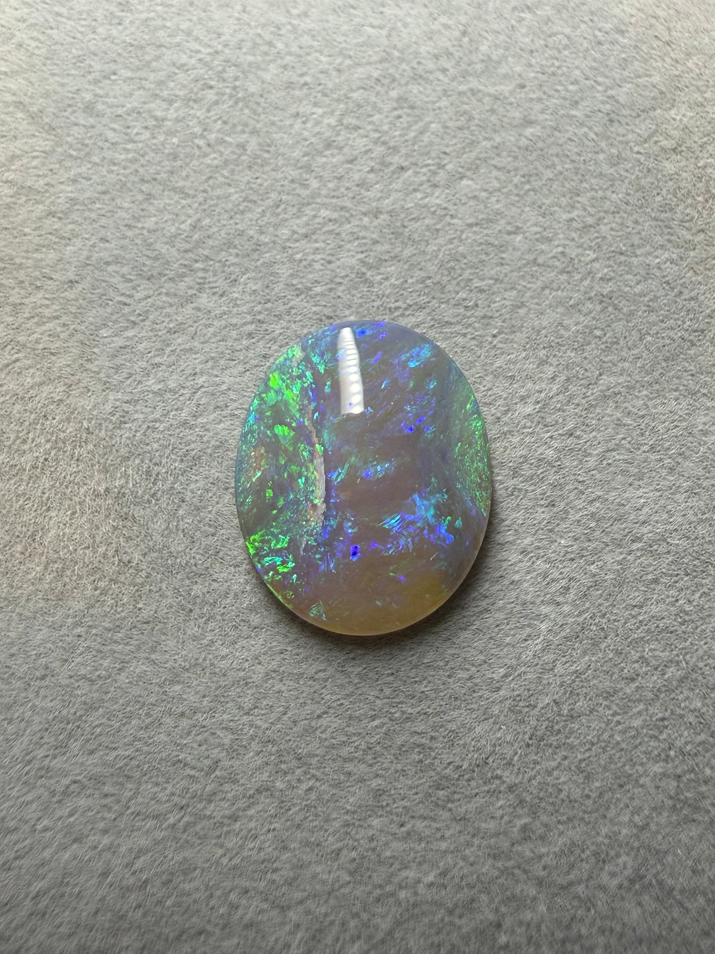 Lightning Ridge Dark Crystal Opal 3,0 ct | Blau-Grün