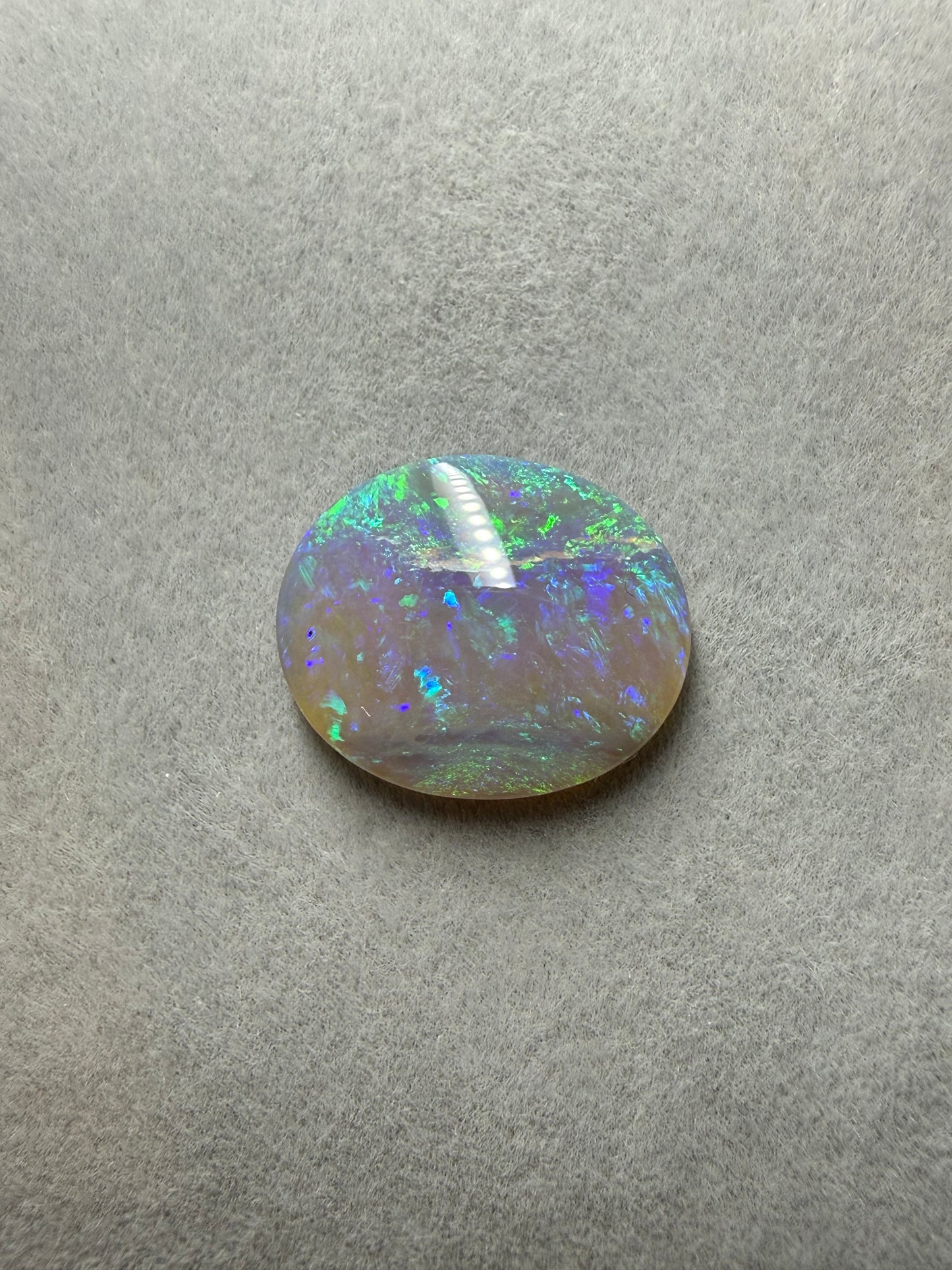 Lightning Ridge Dark Crystal Opal 3,0 ct | Blau-Grün