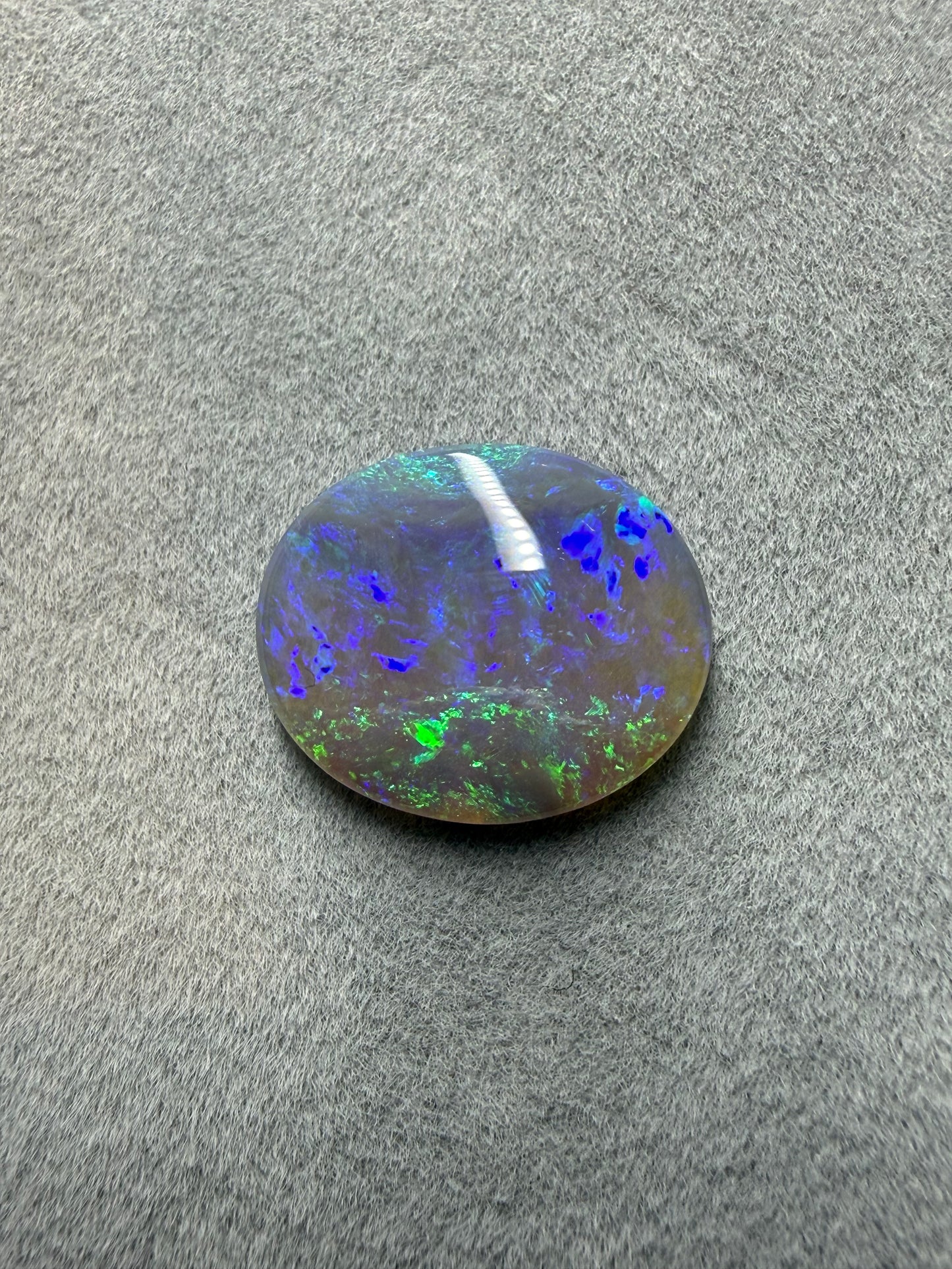 Lightning Ridge Dark Crystal Opal 3,0 ct | Blau-Grün