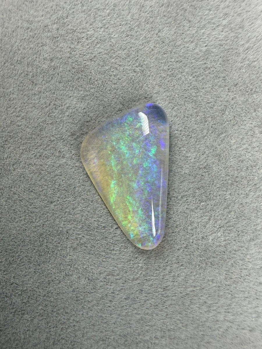 Australischer Crystal Opal 3.3 ct – Blau-Grünes Farbspiel - Masterpiece Opals Store