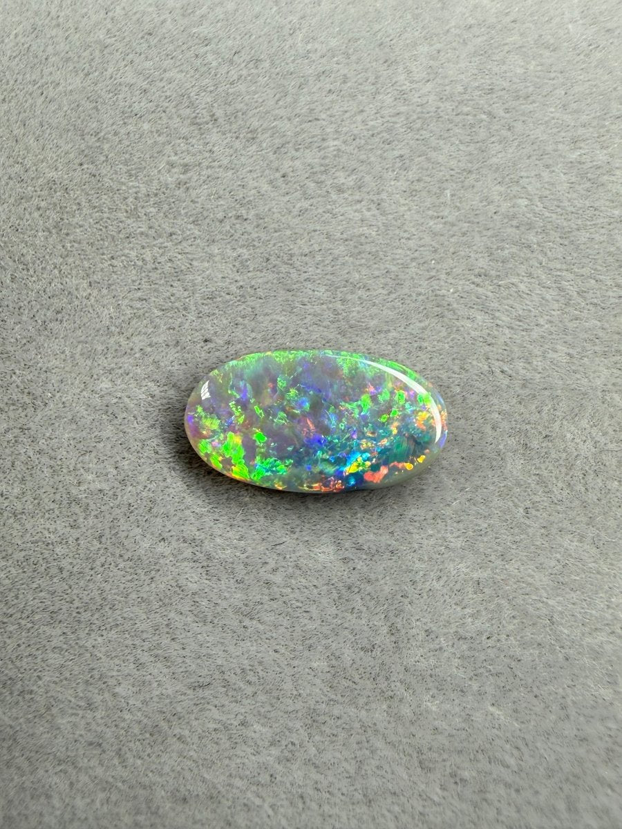 Solid Dark Opal Multicolor Gem - Masterpiece Opals Store